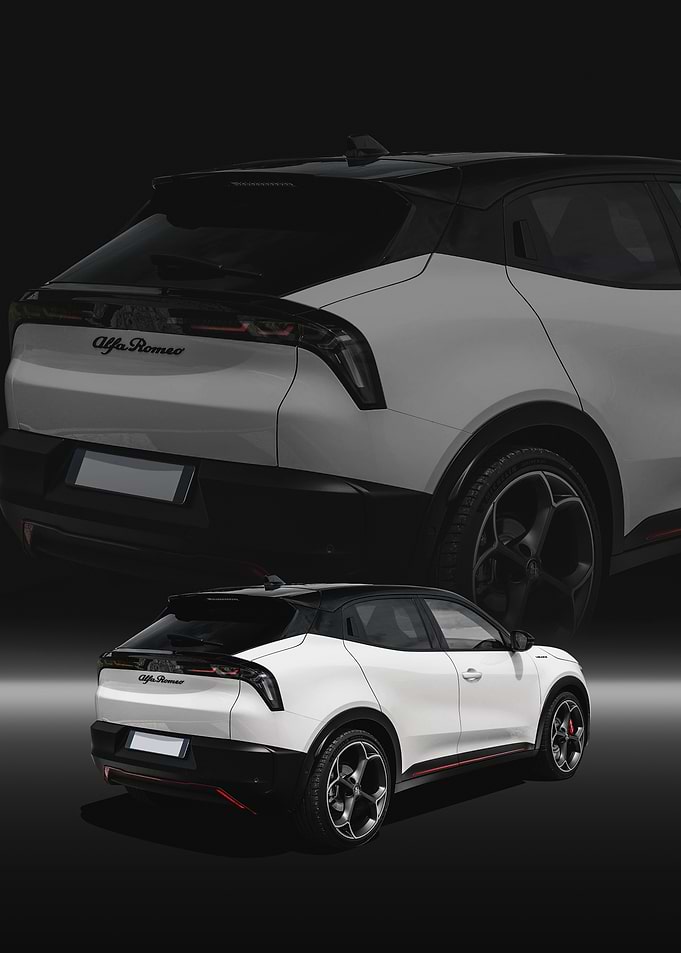 white Alfa Romeo Junior