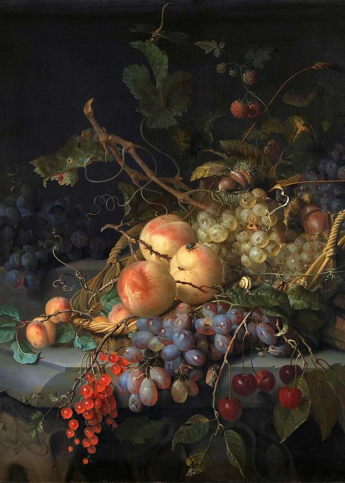 Still Life with Fruit and Basket