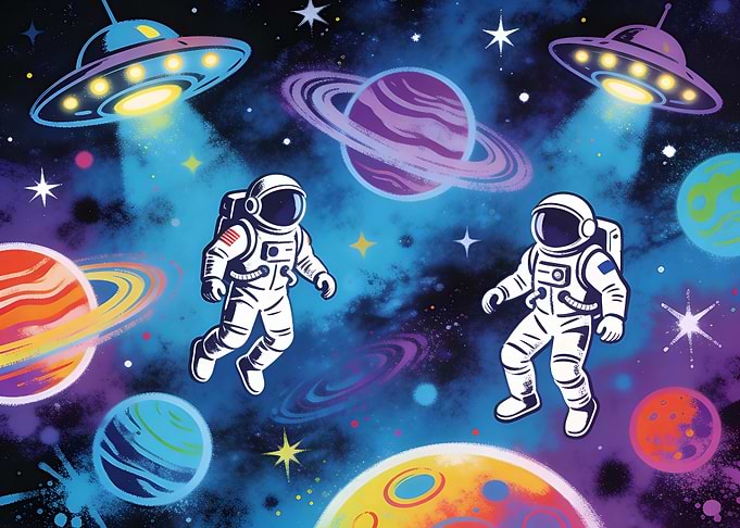 Astronauts and UFOs in Space
