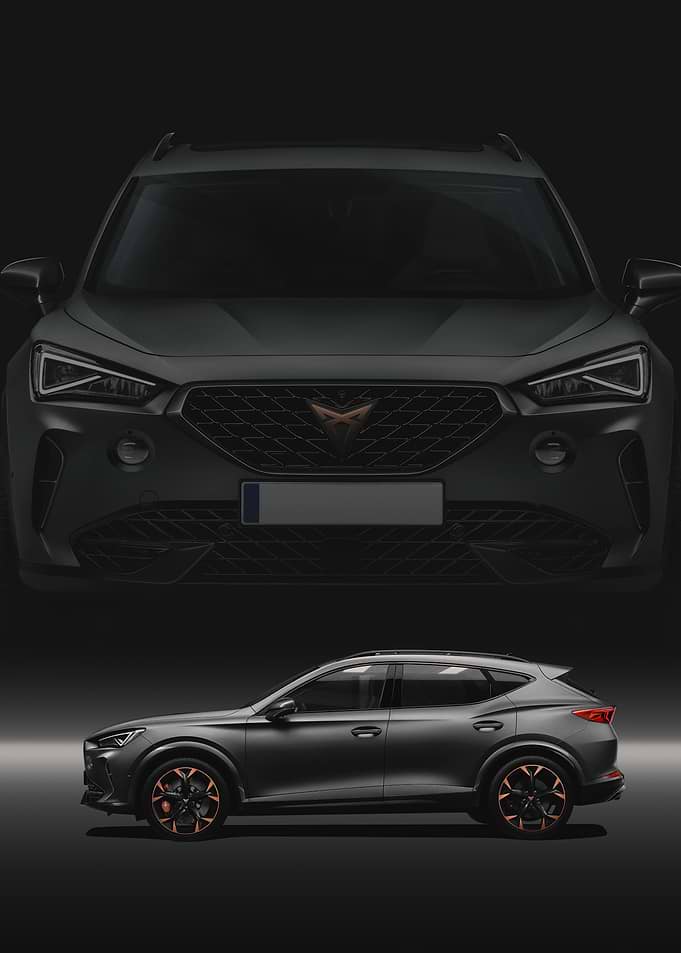 Sleek Gray Cupra Formentor Car