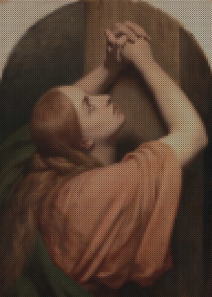 Mary Magdalene At The Foot Of The Cross