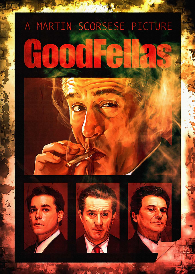 Goodfellas Movie Poster Art