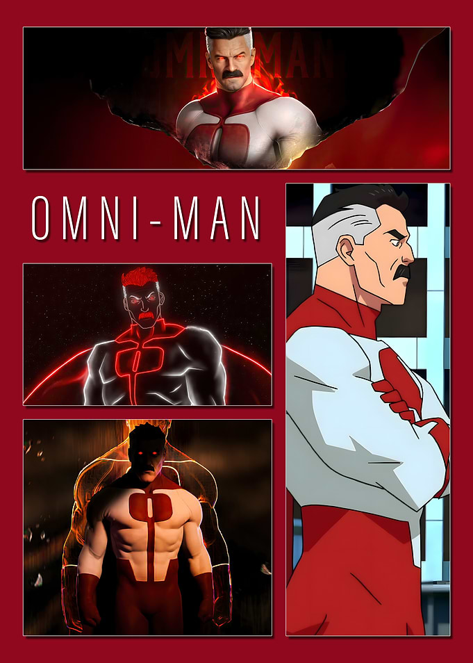 Omni-Man Collage