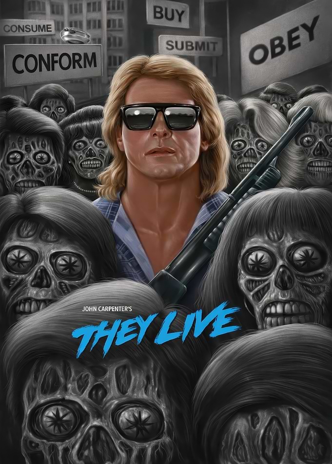 They Live Movie Art