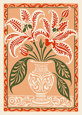 Floral Still Life with Vase