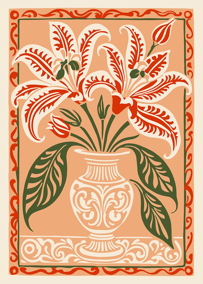 Floral Still Life with Vase