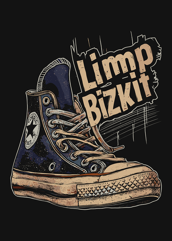 Limp Bizkit Sneaker Art