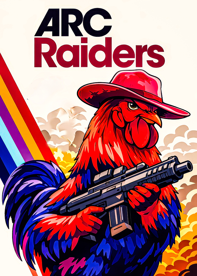 Arc Raiders Rooster with Gun