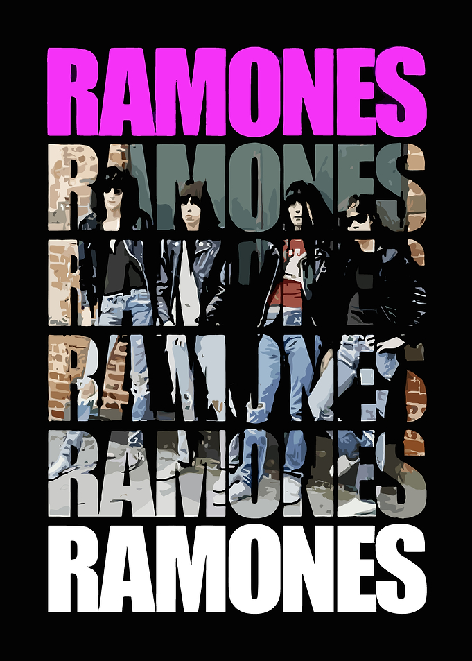 The Ramones Band Poster