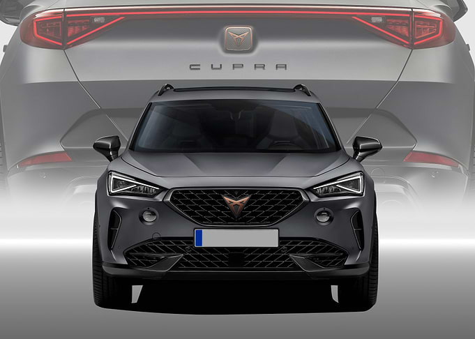 Gray Cupra Formentor Front View