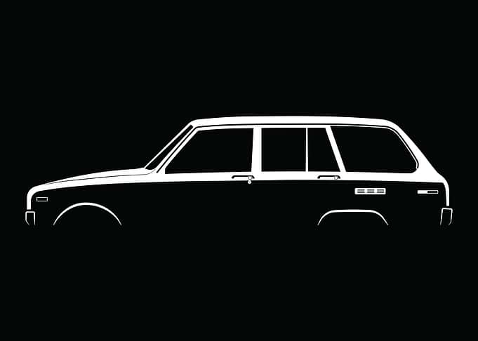 1300 Wagon (1973) Silhouette