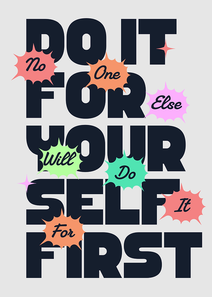 Motivational Typography: Do It For Yourself