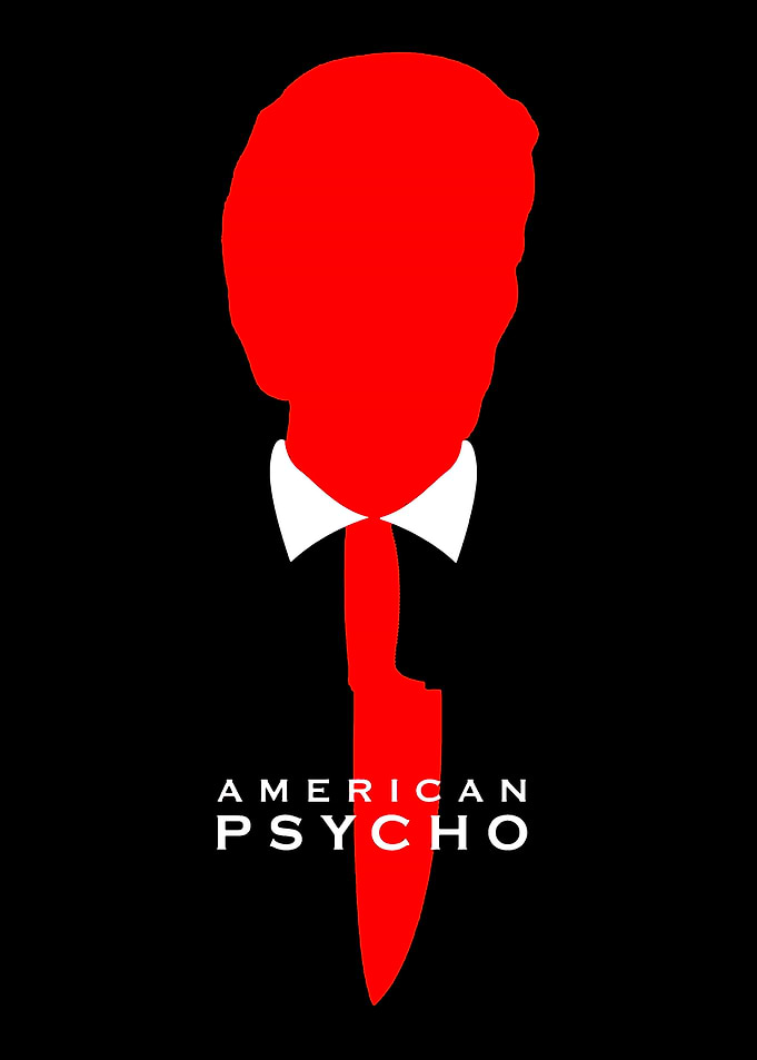 American Psycho Minimalist Poster