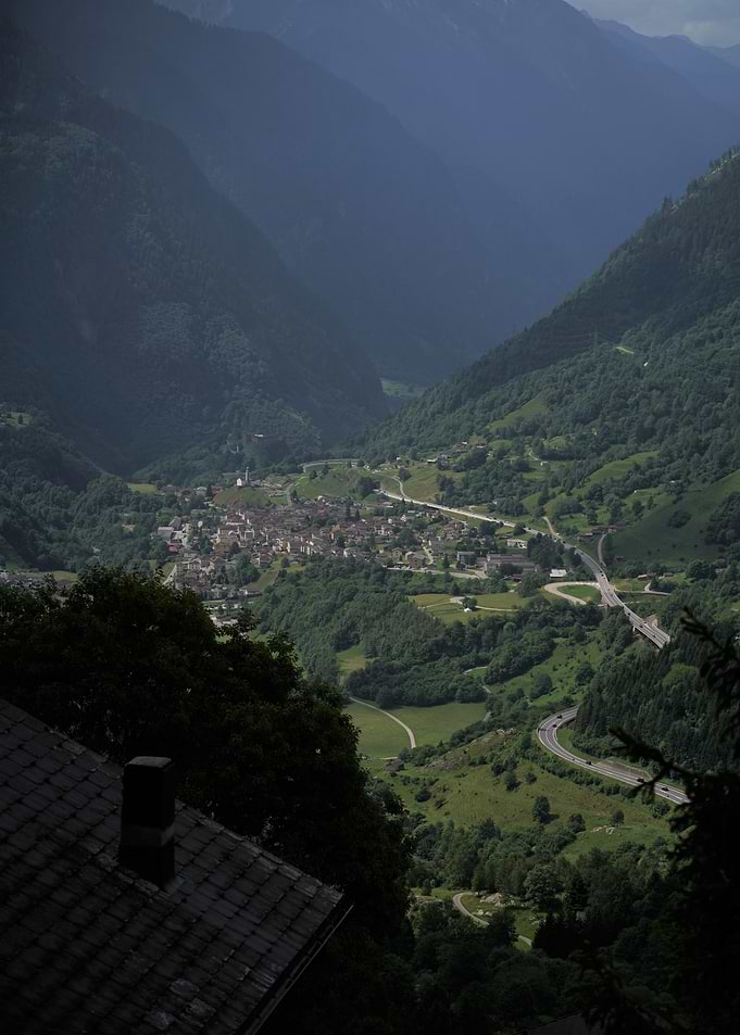 Swiss Alpine Town