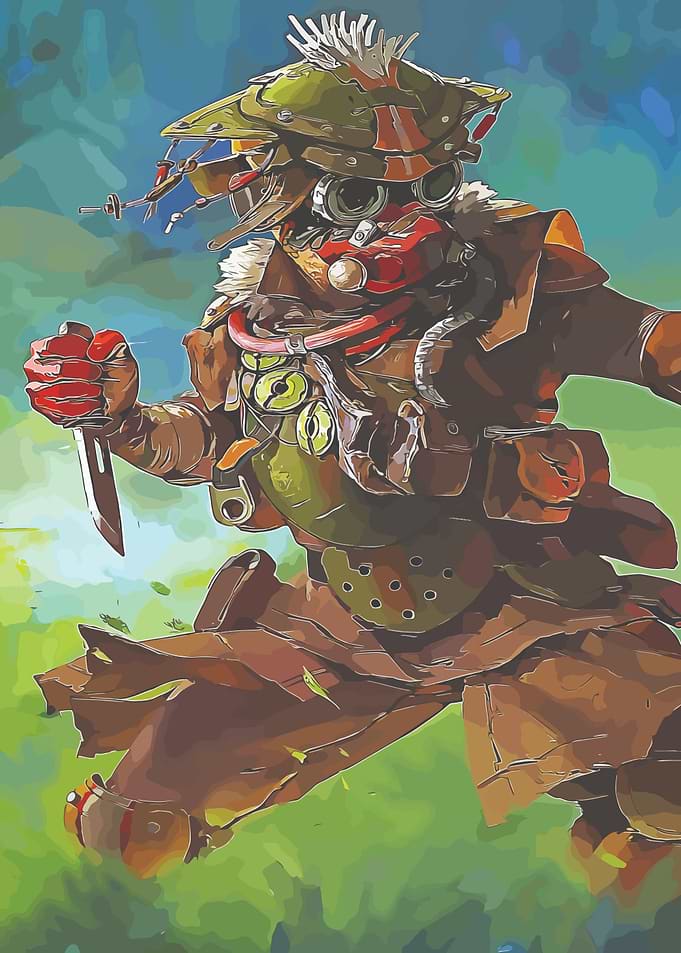 Apex Legends Bloodhound Digital Art