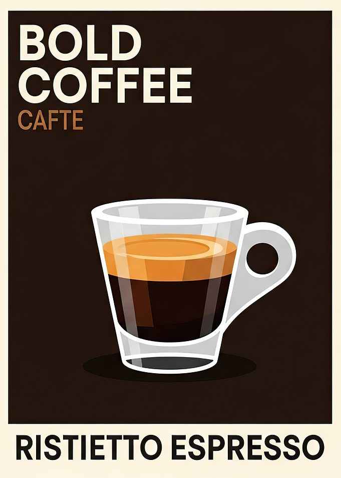 Ristretto Espresso Bold Coffee Art