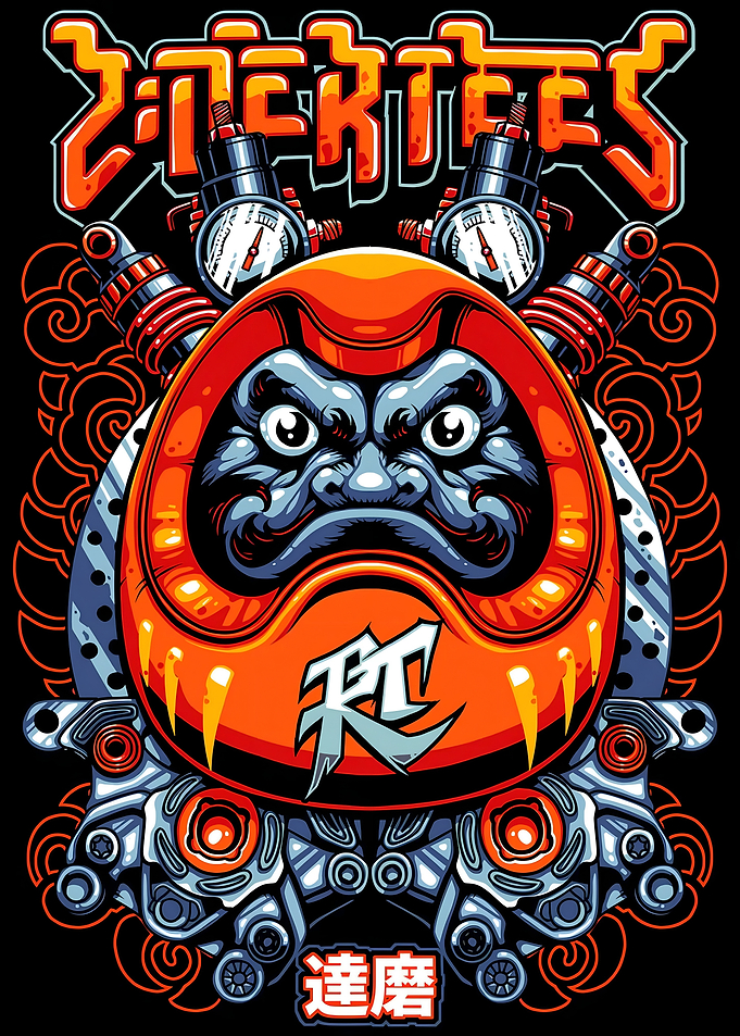 Daruma Doll Illustration