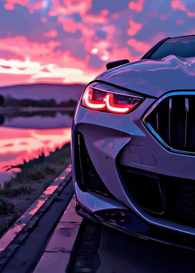 Car at Sunset