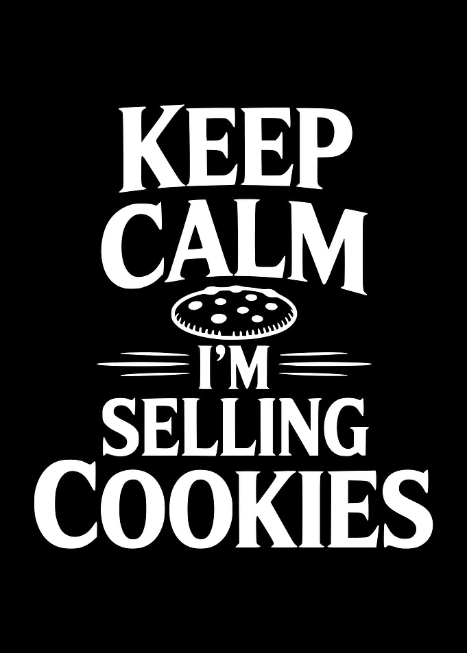 Keep Calm I'm Selling Cookies