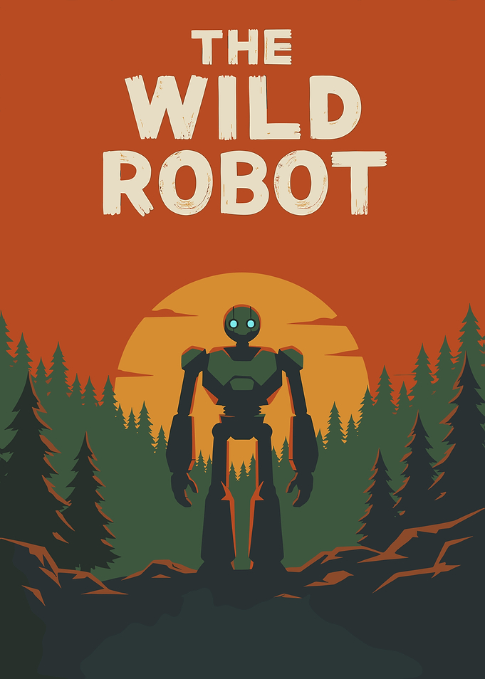 The Wild Robot Book Cover Art
