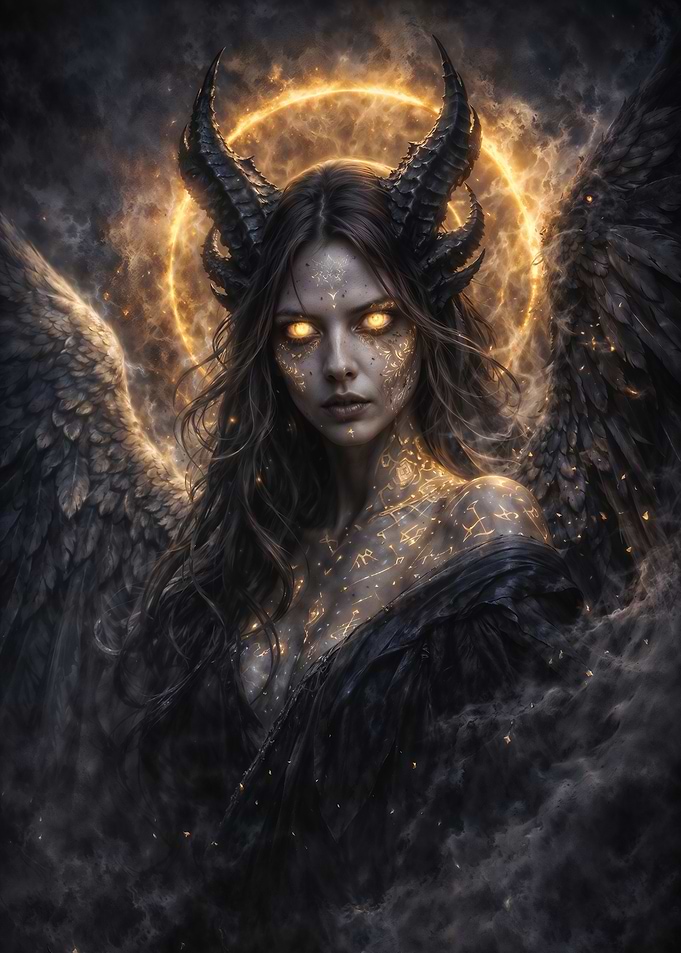 Fallen Angel of the Golden Halo