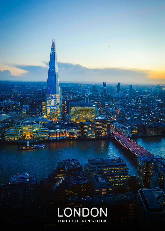 London Skyline at Dusk