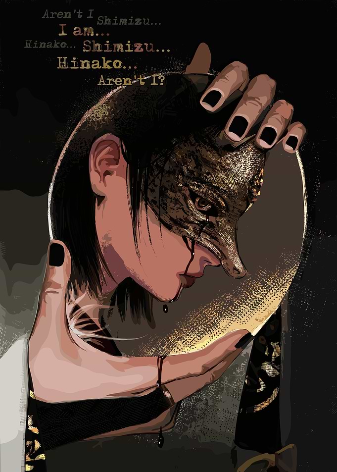 Hinako Shimizu Masked Portrait