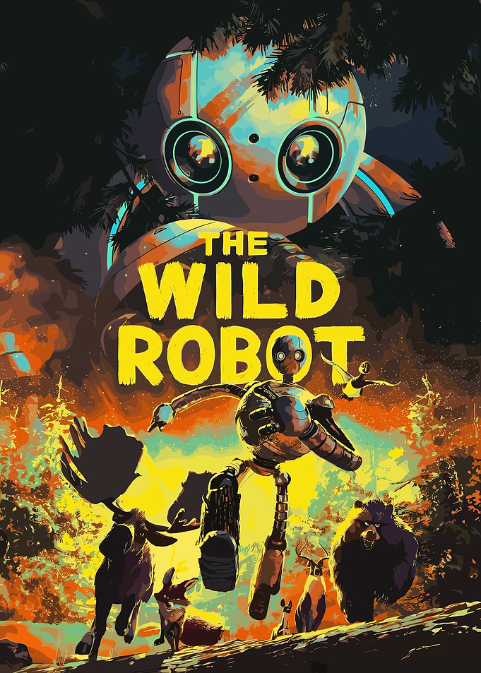 The Wild Robot Book Cover Art