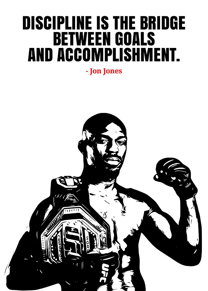 Jon Jones: Discipline and Accomplishment