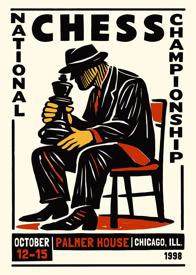 National Chess Championship 1998 Poster