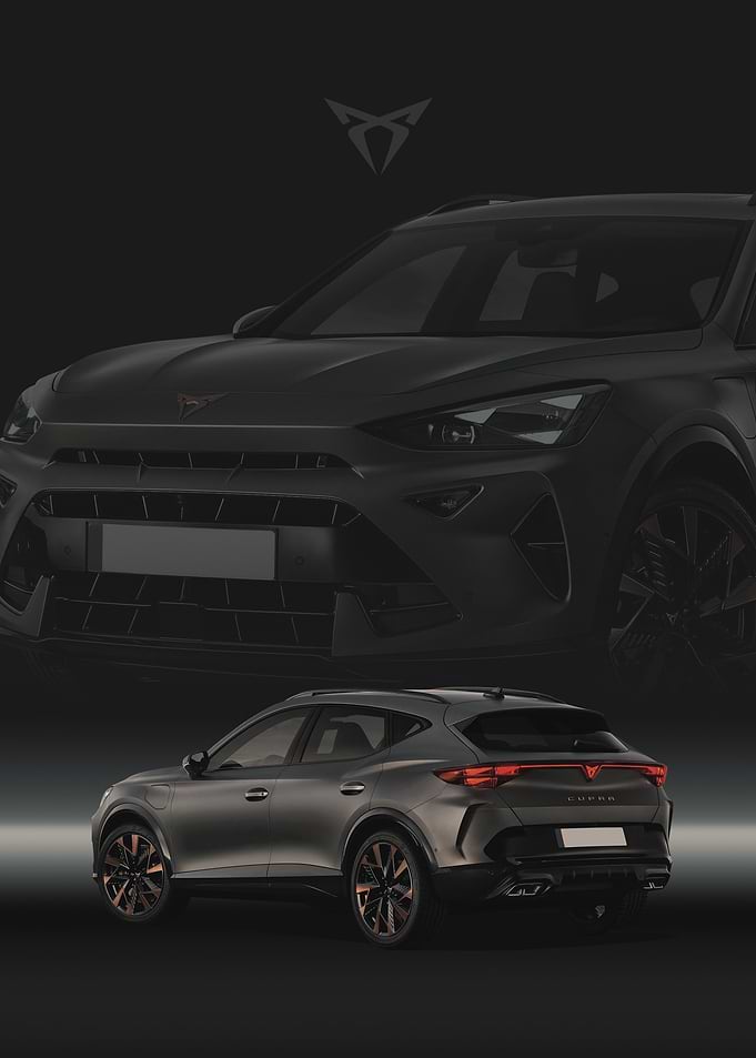 Sleek Gray Cupra Formentor Car