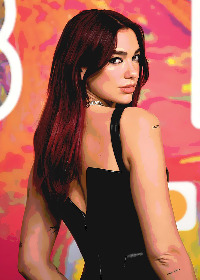 Dua Lipa Portrait