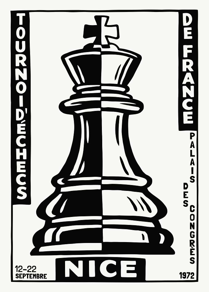 Chess Tournament France Poster