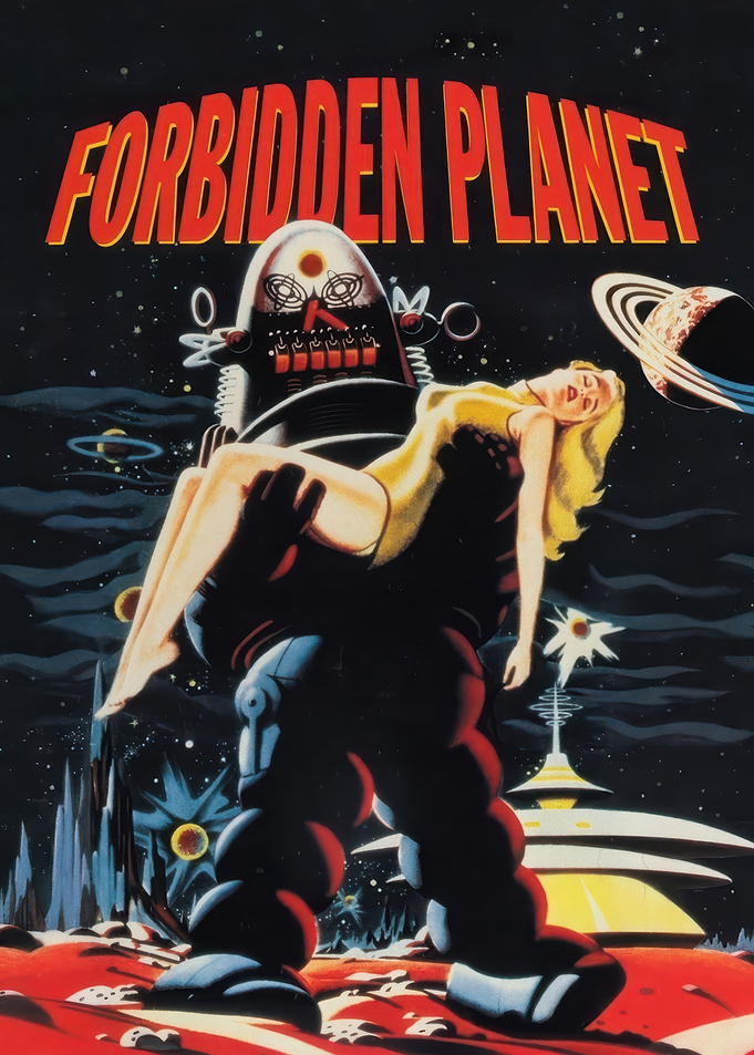 Forbidden Planet Movie Poster