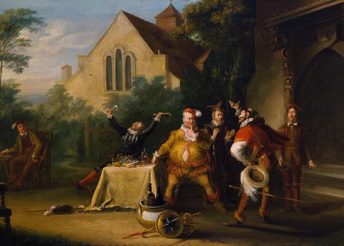 Merry Company in a Garden