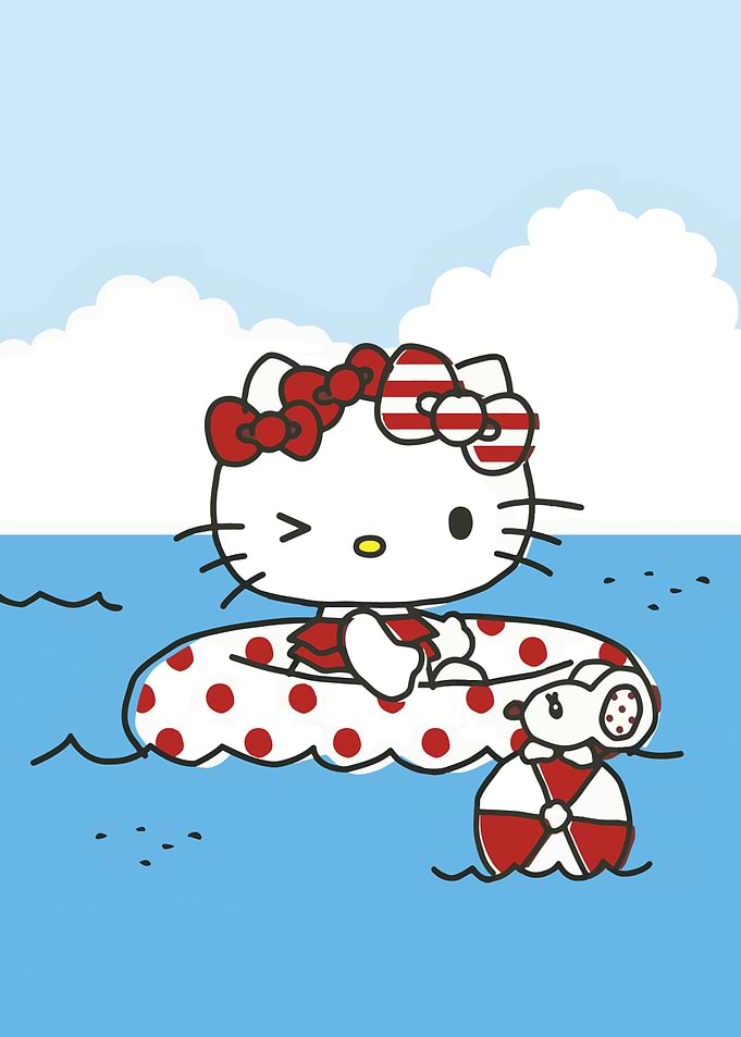 Hello Kitty and Mouse Summer Fun