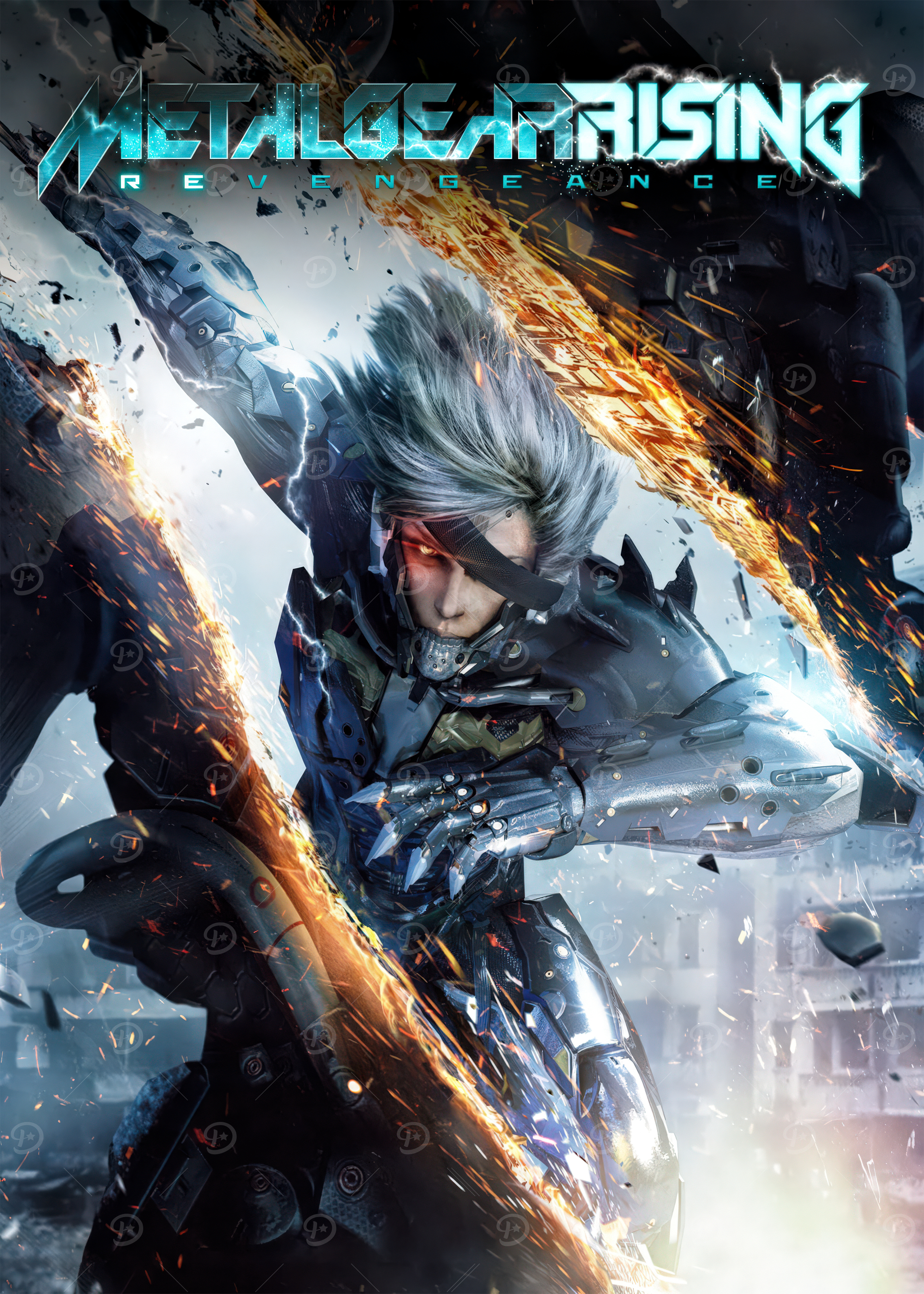 Metal gear rising Posters Online - Shop Unique Metal Prints