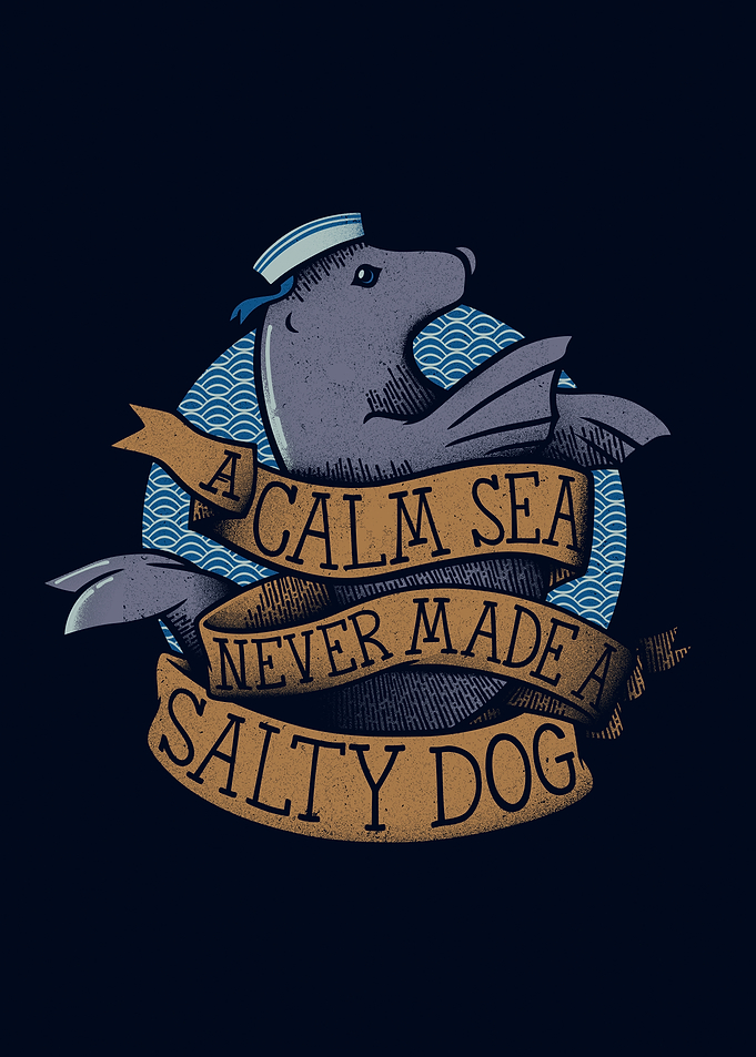 A Calm Sea Never Made a Salty Dog