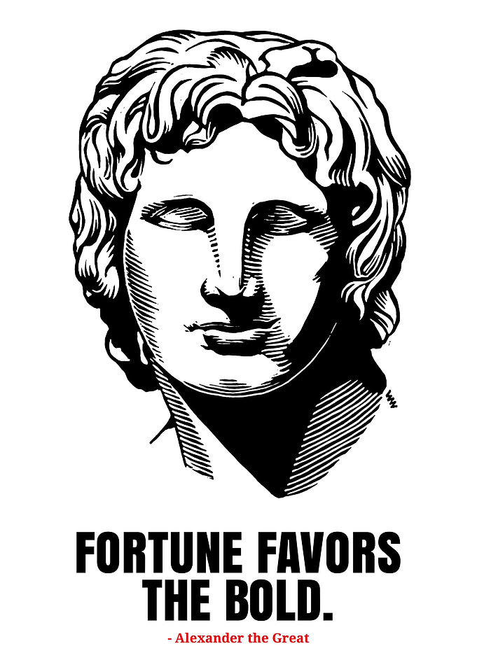 Alexander the Great Quote Art