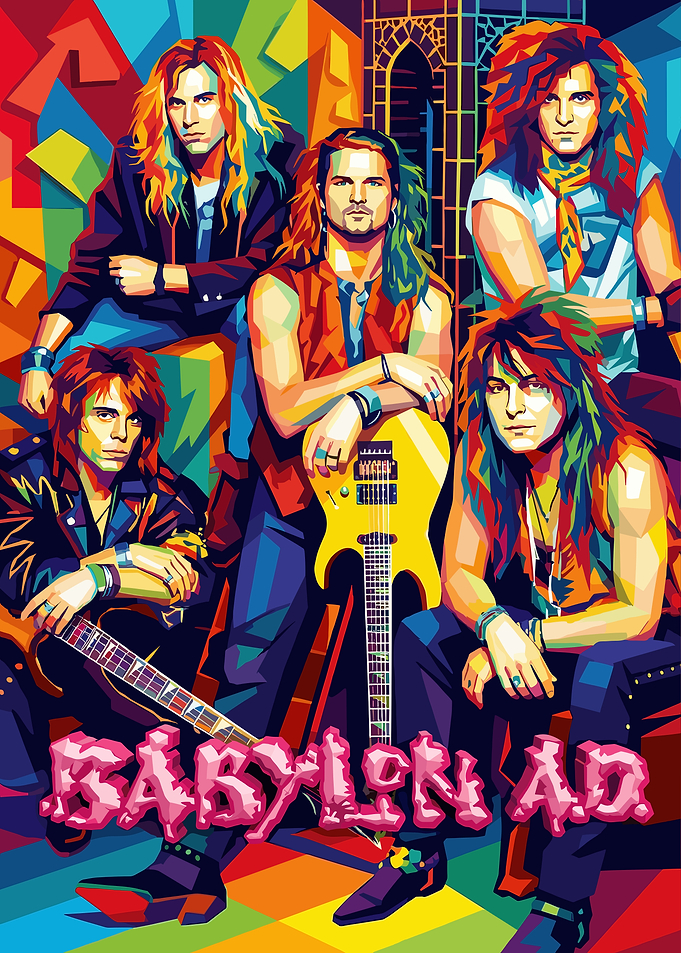 Babylon A.D. Band Colorful Portrait