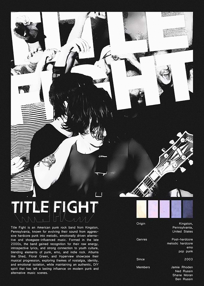 Title Fight Band Poster
