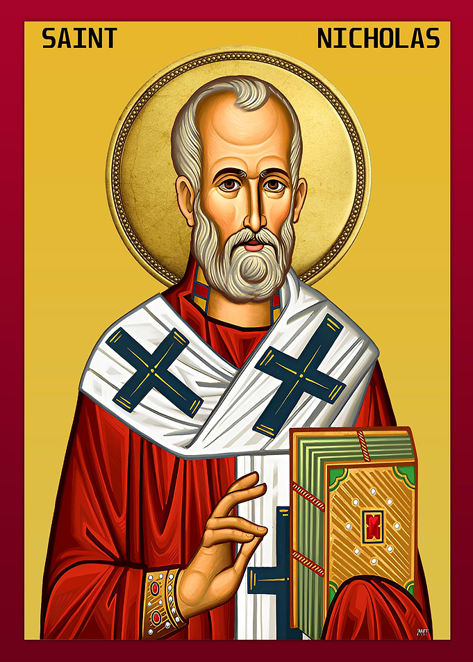 Saint Nicholas Orxodox Icon