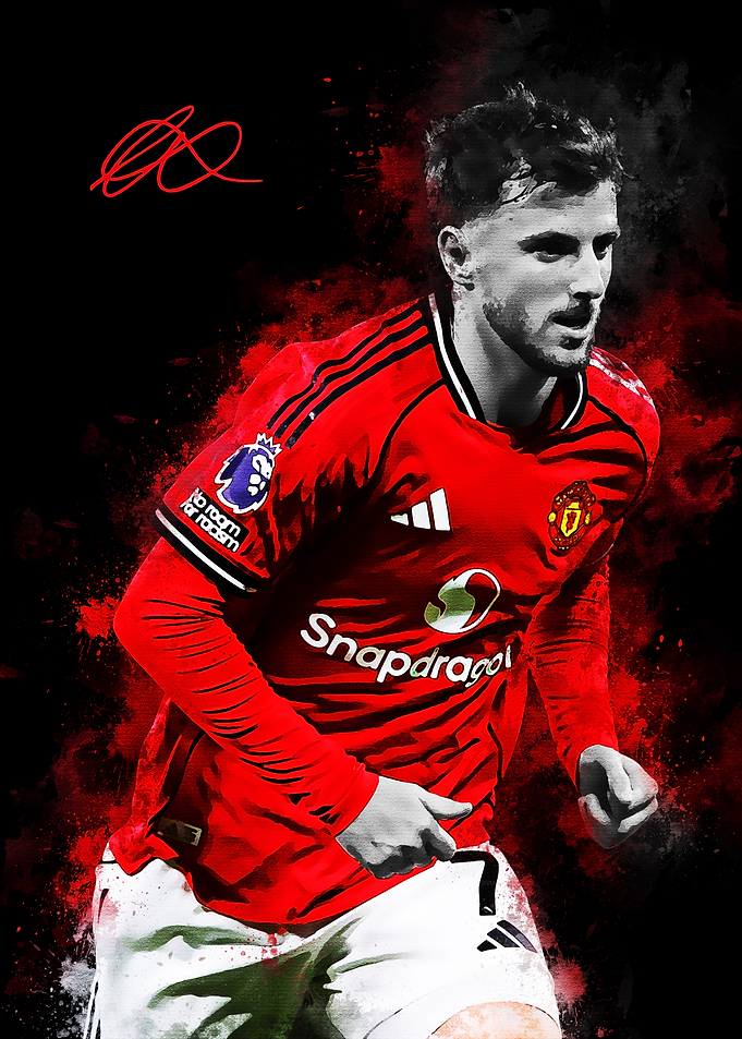 Mason Mount Player Digital Art
