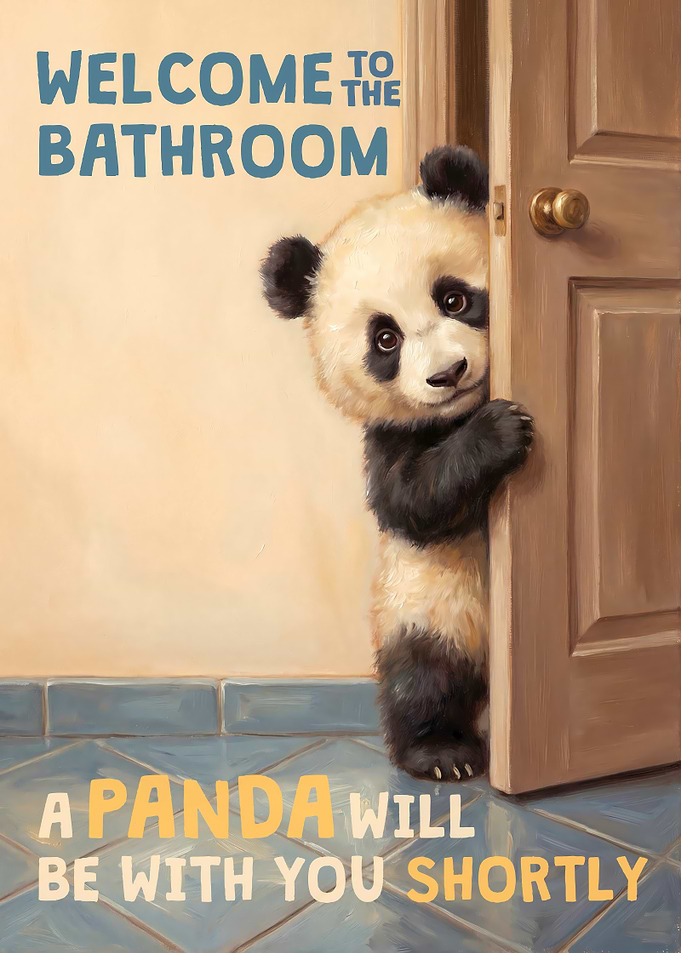 Welcome to the Bathroom Panda