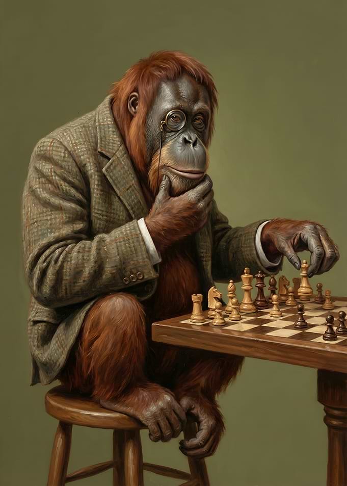 Orangutan Chess Player