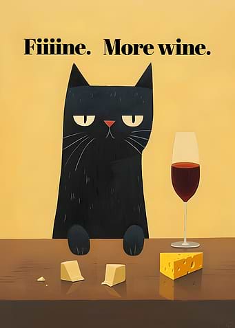 Grumpy Cat Demands More Wine