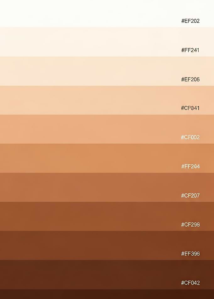 Color Palette: Shades of Brown