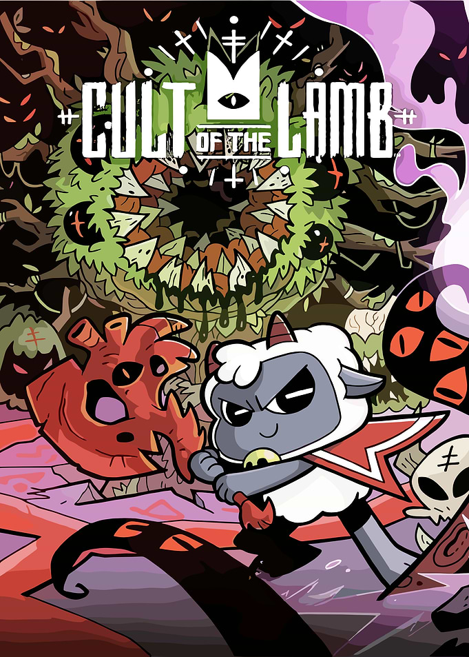 Cult of the Lamb Game Illustration