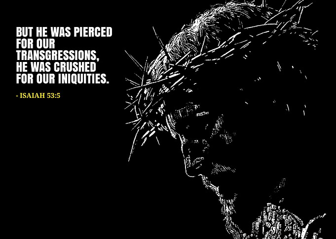 Jesus Christ Crown of Thorns Silhouette