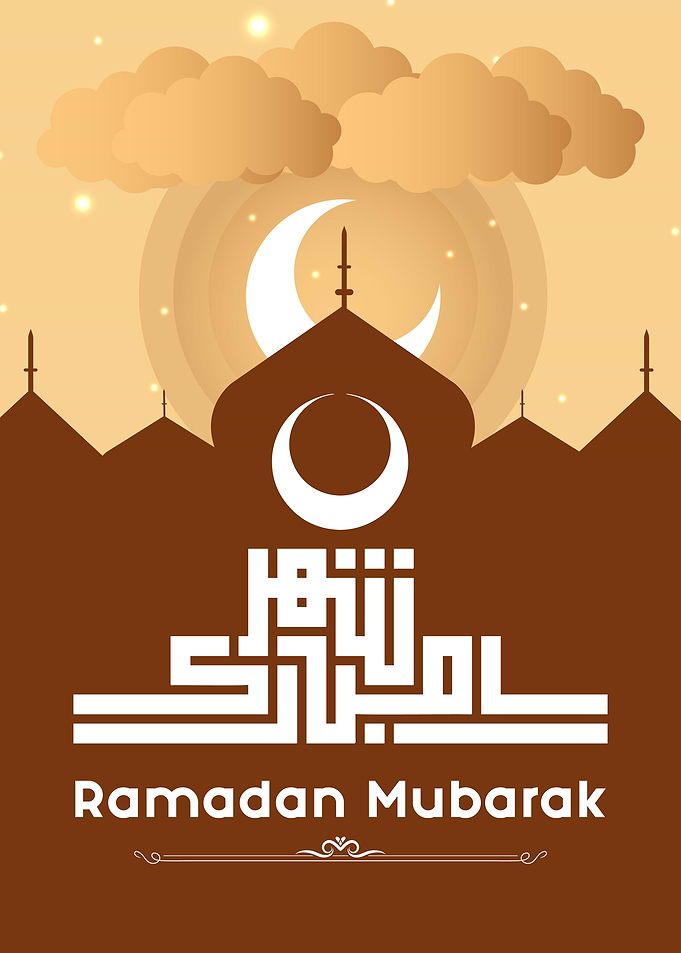 Ramadan Mubarak Mosque Crescent Moon